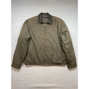 Dockers Utex Jacket Mens Extra‎ Large Brown Rancher Cowboy Rodeo Western Camping